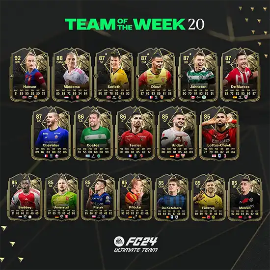 FC 24 TOTW