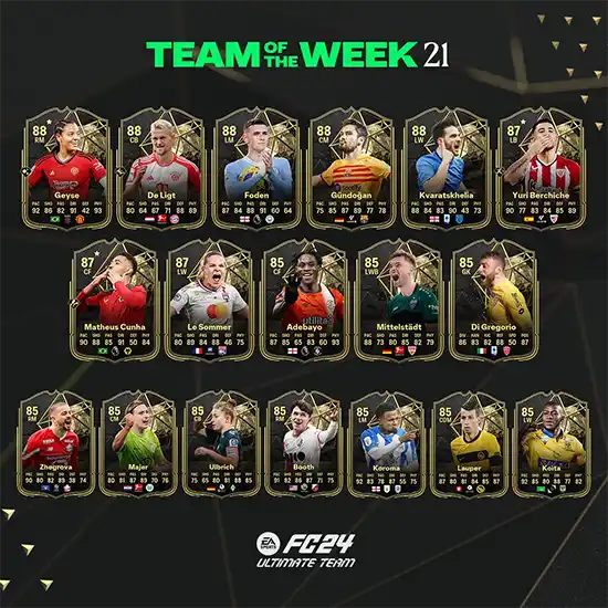 FC 24 TOTW