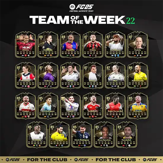 FC 25 TOTW