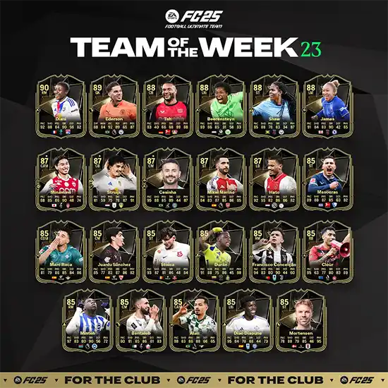 FC 25 TOTW