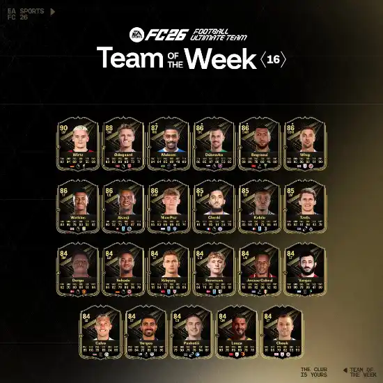 FC 26 TOTW