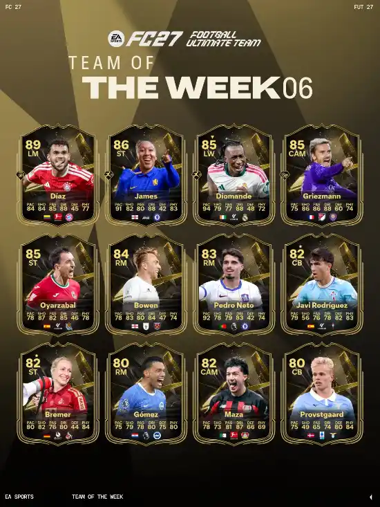 FC 27 TOTW