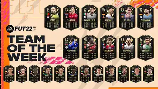 FIFA 22 TOTW