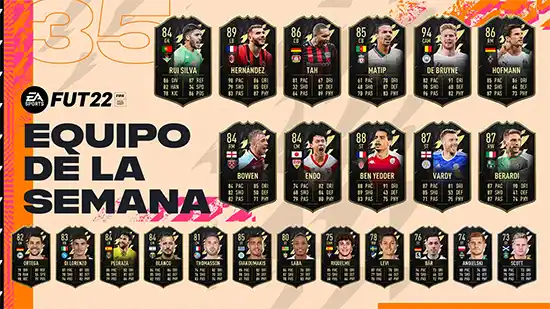 FIFA 22 TOTW 34