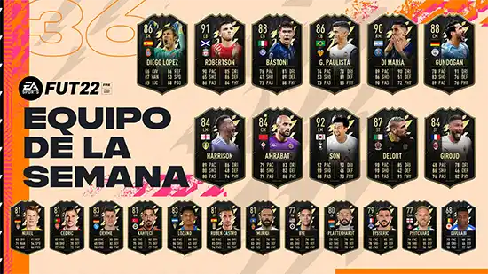 FIFA 22 TOTW 34