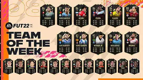 FIFA 22 TOTW