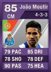 FIFA Ultimate Team Purple Cards: The First - João Moutinho