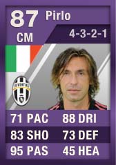 FIFA Ultimate Team Cartão Roxo - Andrea Pilro