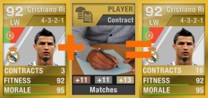 Consumíveis em FIFA Ultimate Team - Contratos