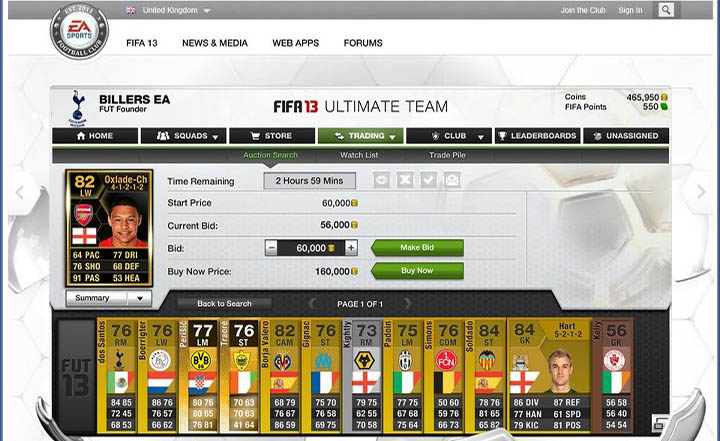 FUT 13 Web App - Complete Guide of Web App for FIFA 13 Ultimate Team