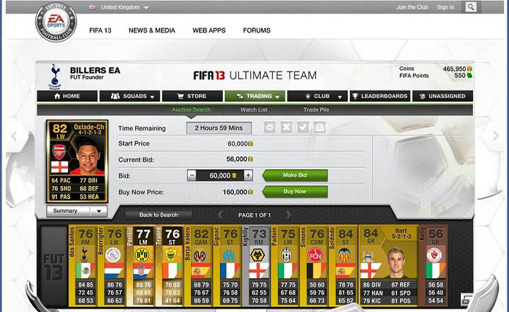 EA Bans FIFA 13 Ultimate Team Web App Users for Using Exploit