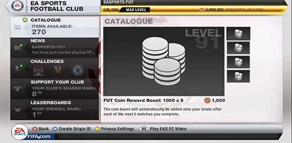 EASFC Catalogue