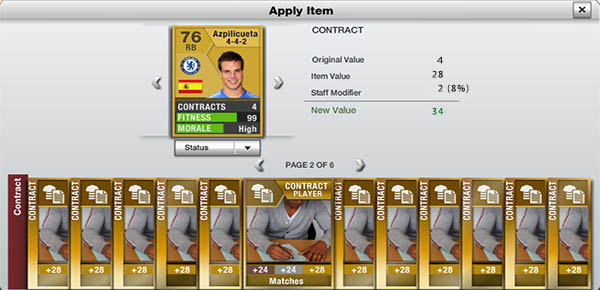FIFA 13 Ultimate Team Staff - Manager Example