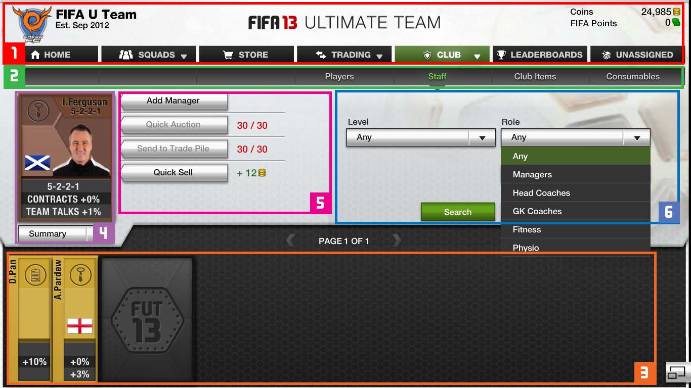 FUT 13 Web App - Complete Guide of Web App for FIFA 13 Ultimate Team