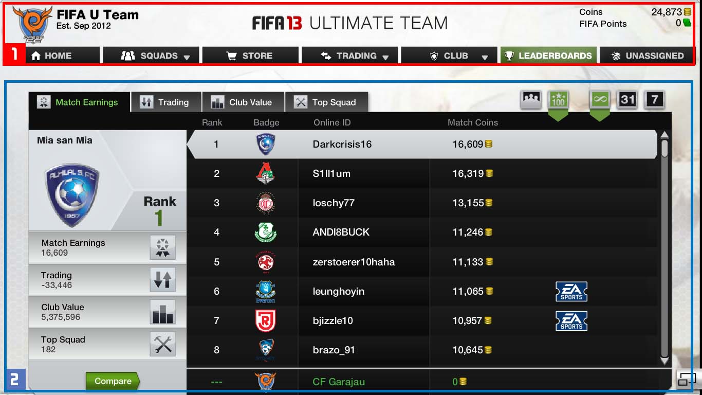 FUT 13 Web App - Complete Guide of Web App for FIFA 13 Ultimate Team