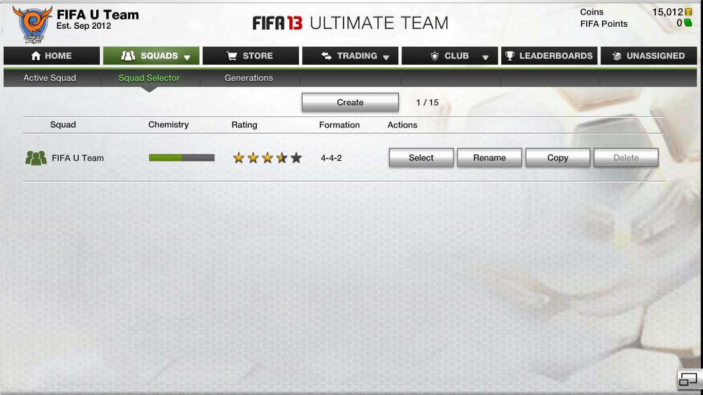 FUT 13 Web App - Complete Guide of Web App for FIFA 13 Ultimate Team