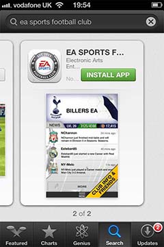 FUT 13 iPhone App - Instalation