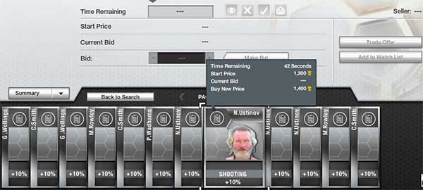 FIFA 13 Ultimate Team Price Fixing