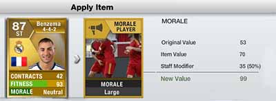 FIFA 13 Ultimate Team - Consumables - Development Cards