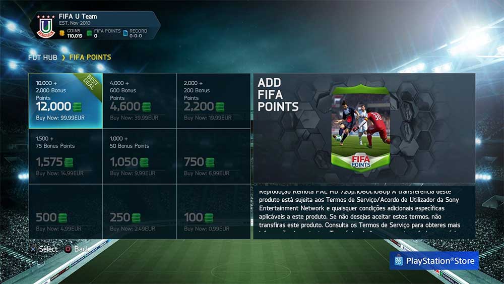 FIFA 22 Ultimate Team 500 Points Pack, PC