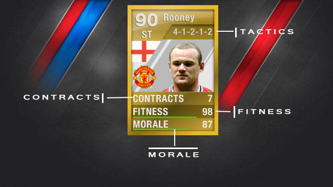 FIFA Ultimate Team Players' Cards - Wayne Rooney (view 3)