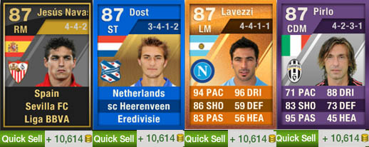 Blue, Orange and Purple Cards Discard Prices