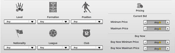 FUT 13 WishList - Statistics