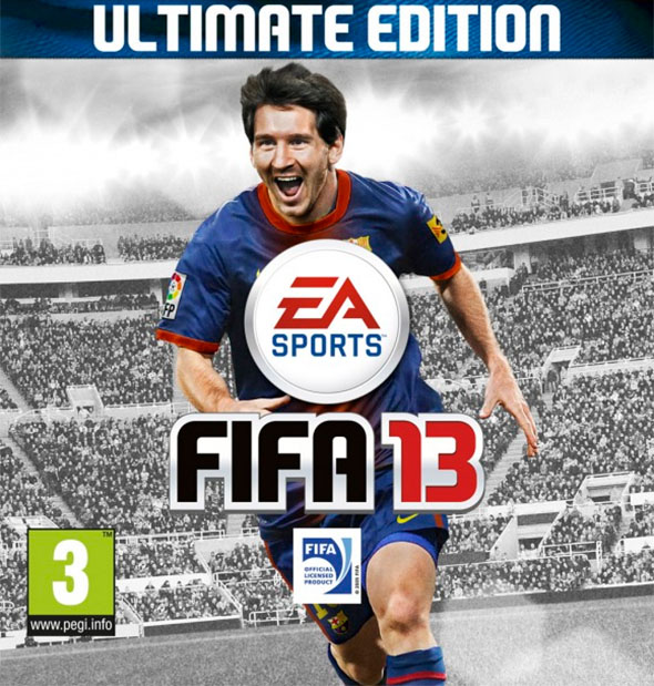 Capa de FIFA 13 já foi Oficialmente Apresentada com Messi em destaque