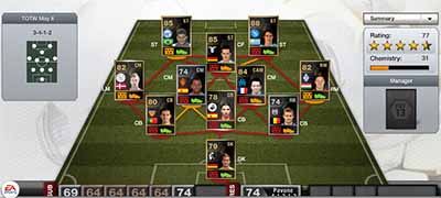 FIFA 13 Ultimate Team - Team of the Week 34(TOTW 34)