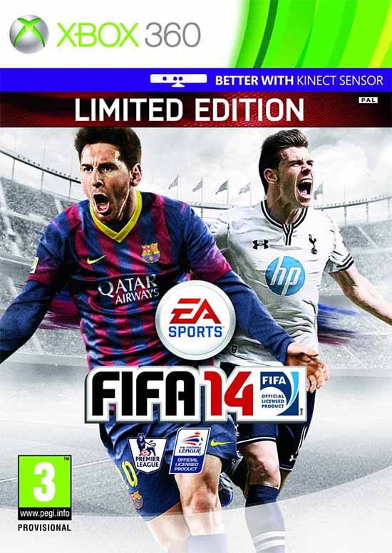 Who Is in the FIFA 14 UK Cover ?