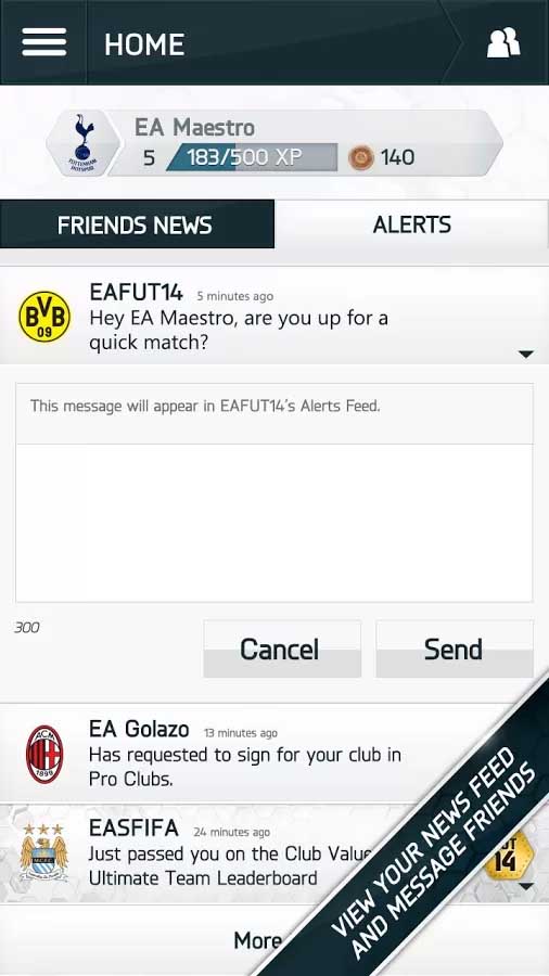 Manage your FUT 14 for Consoles on your iOS or Android Device
