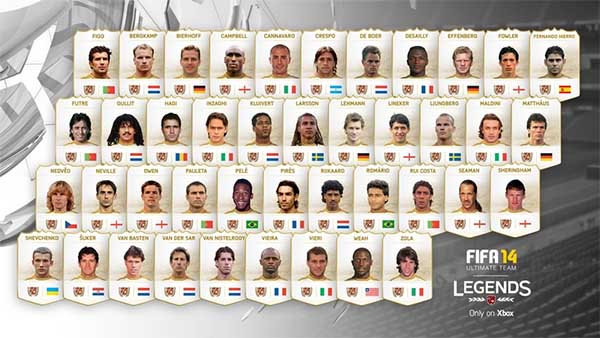 Everything about the FIFA 14 Ultimate Team Legends