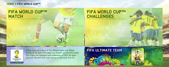 Guia do FIFA 14 Ultimate Team World Cup