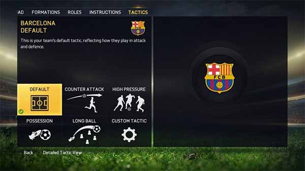 New Team Management System on FIFA 15