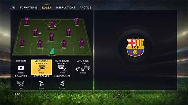 New Team Management System on FIFA 15