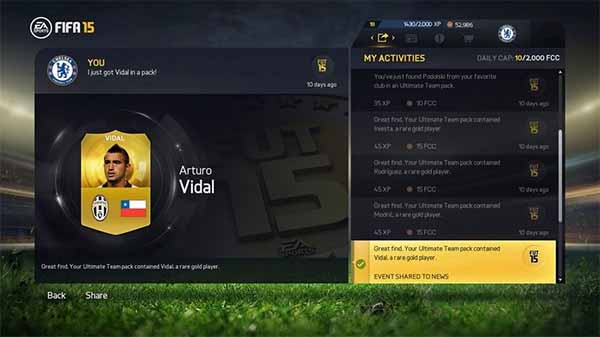 New EA Sports Football Club Widget