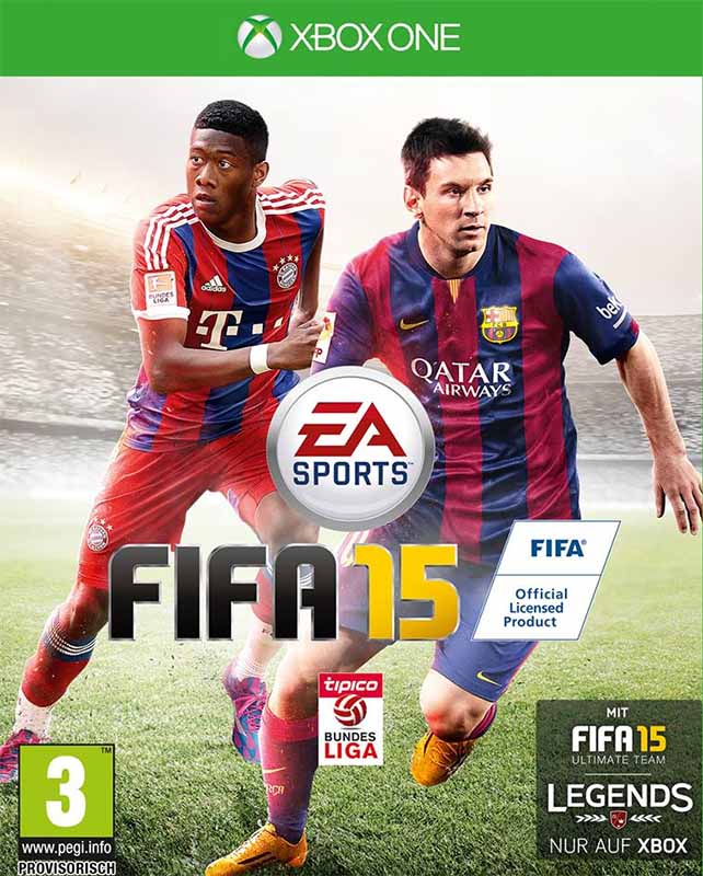 David Alaba joins Messi on the FIFA 15 cover for Austria