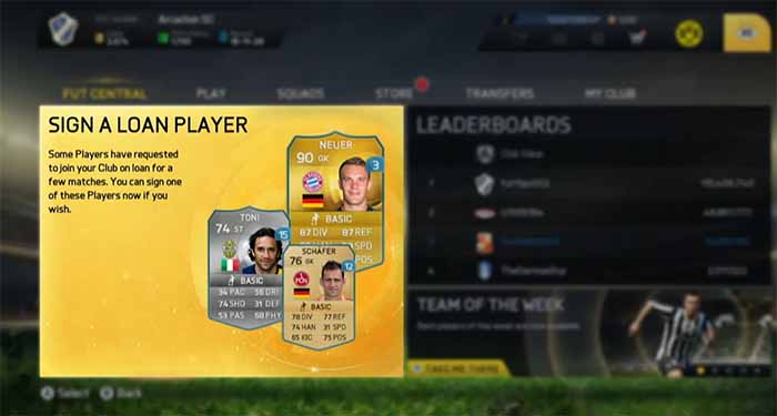 O que é novo em FIFA 15 Ultimate Team ?