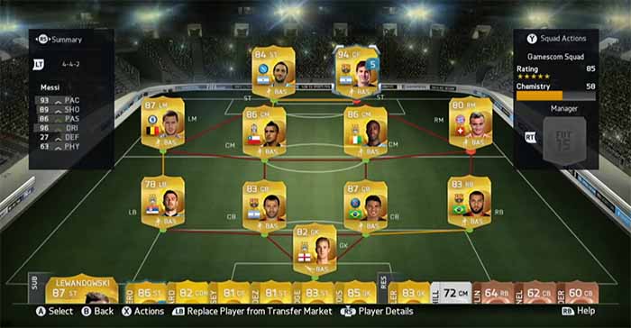 O que é novo em FIFA 15 Ultimate Team ?