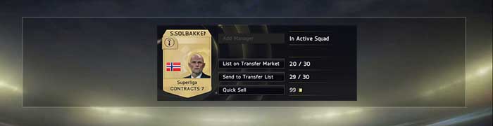 FIFA 15 Ultimate Team Quick Sell Values of Players, Staff, Consumables and Club Items