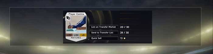 FIFA 15 Ultimate Team Quick Sell Values of Players, Staff, Consumables and Club Items