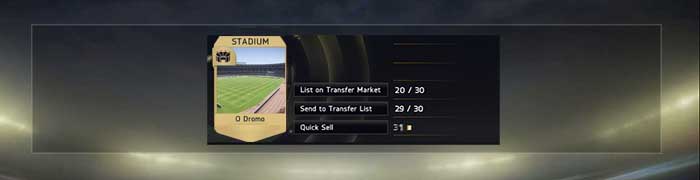 Valores de Descarte de Cartas de FIFA 15 Ultimate Team: Jogadores, Staff, Consumíveis e Itens de Clube