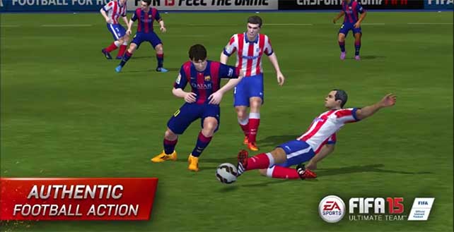 FIFA 15 Ultimate Team para iOS, Android e Windows Phone