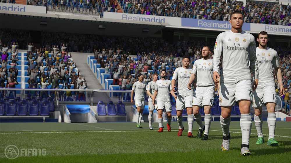 EA Sports is the official videogame partner of Real Madrid until 2018