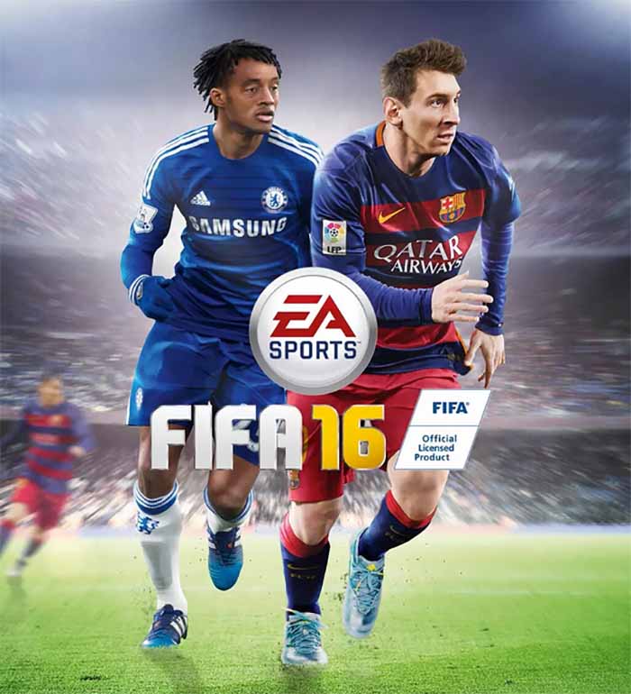 Juan Cuadrado joins Messi on the Latin American FIFA 16 cover