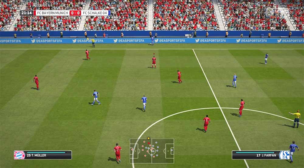 Résultat de recherche d'images pour "fifa 18 screenshot gameplay"