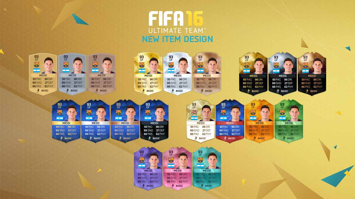User Interface Improvements of FIFA 16 Ultimate Team