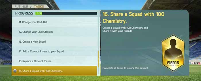 FIFA 16 Ultimate Team Manager Tasks Basic Guide