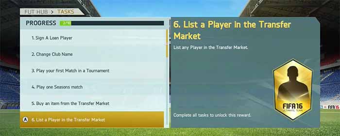 FIFA 16 Ultimate Team Manager Tasks Basic Guide
