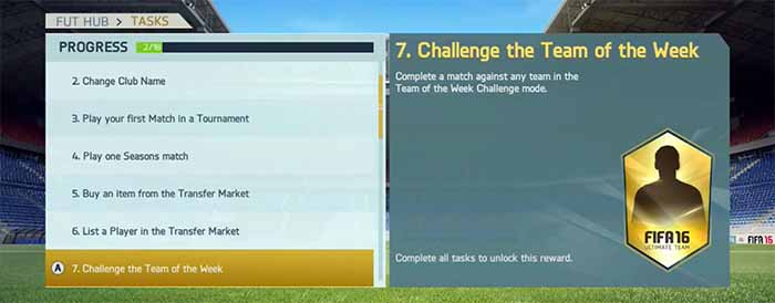 FIFA 16 Ultimate Team Manager Tasks Basic Guide